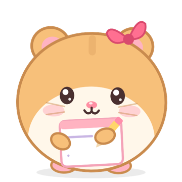 Mochi escribiendo